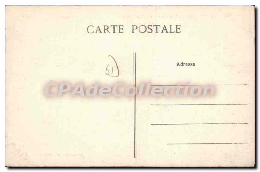 CPA Argentan Panorama Partie Nord Ouest — Rückseite