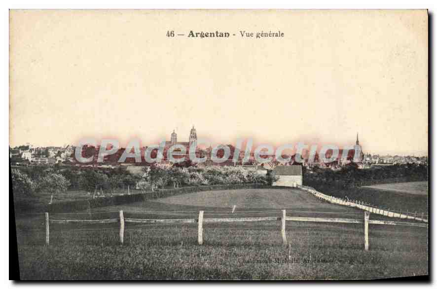 CPA Argentan Vue Generale