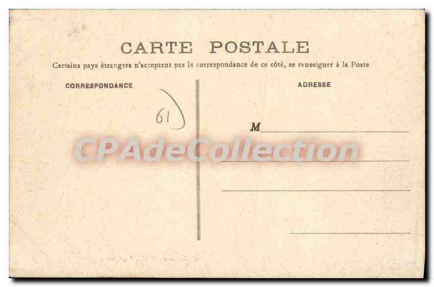 CPA Argentan Vue Generale — Rückseite