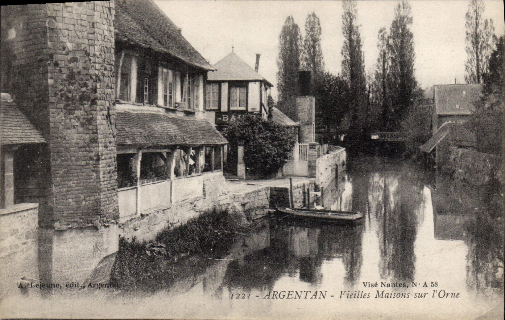 CPA Argentan Vieilles Maisons Sur I'Orne