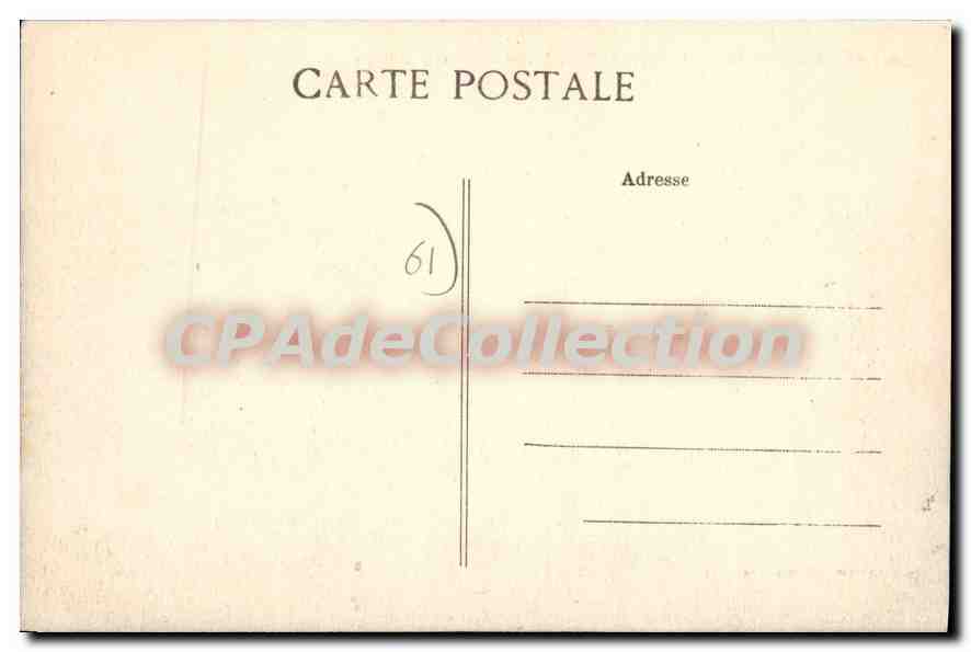 La Lande-de-Goult — Die Kapelle Saint-Michel und die Butte de Goult — Verlag unbekannt — Rückseite