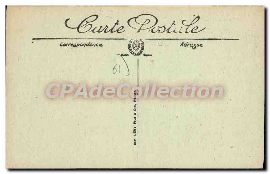 La Trinité-des-Leitières (Orne) — Das Schloss — Eingangstor — Edition Taranne, Gascé (Orne) — Rückseite