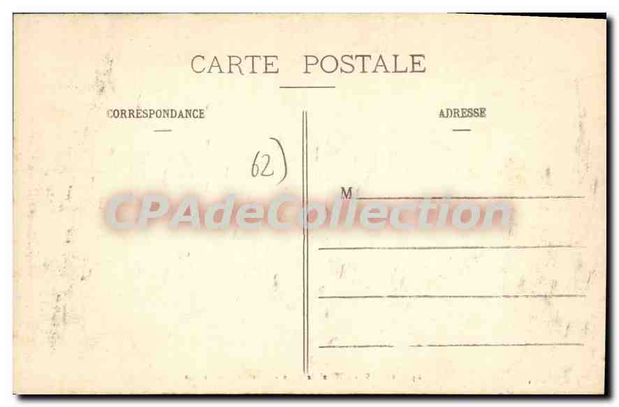 Arras - L'Hôtel de Villo - Salle des Pas-Perdus — B. D., Roubaix, n°63 — Verso
