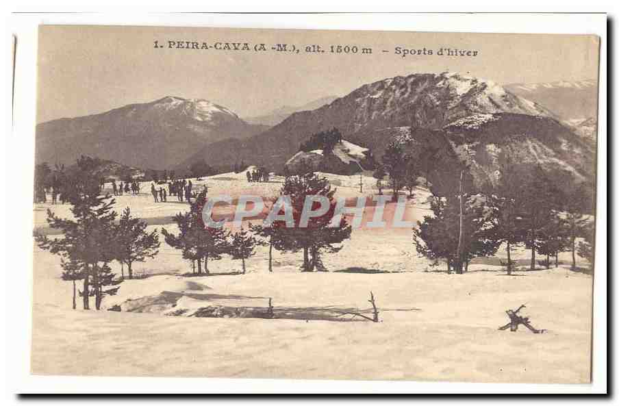 Peira Cava CPA alt 1500 m Sports d'hiver