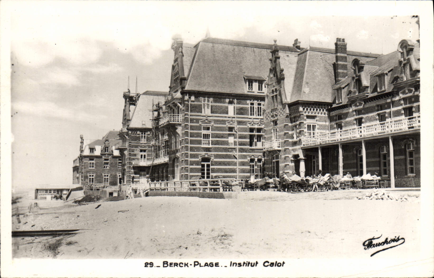 Berck-Plage — Institut Calot — Éditeur Fauchois, n° 29