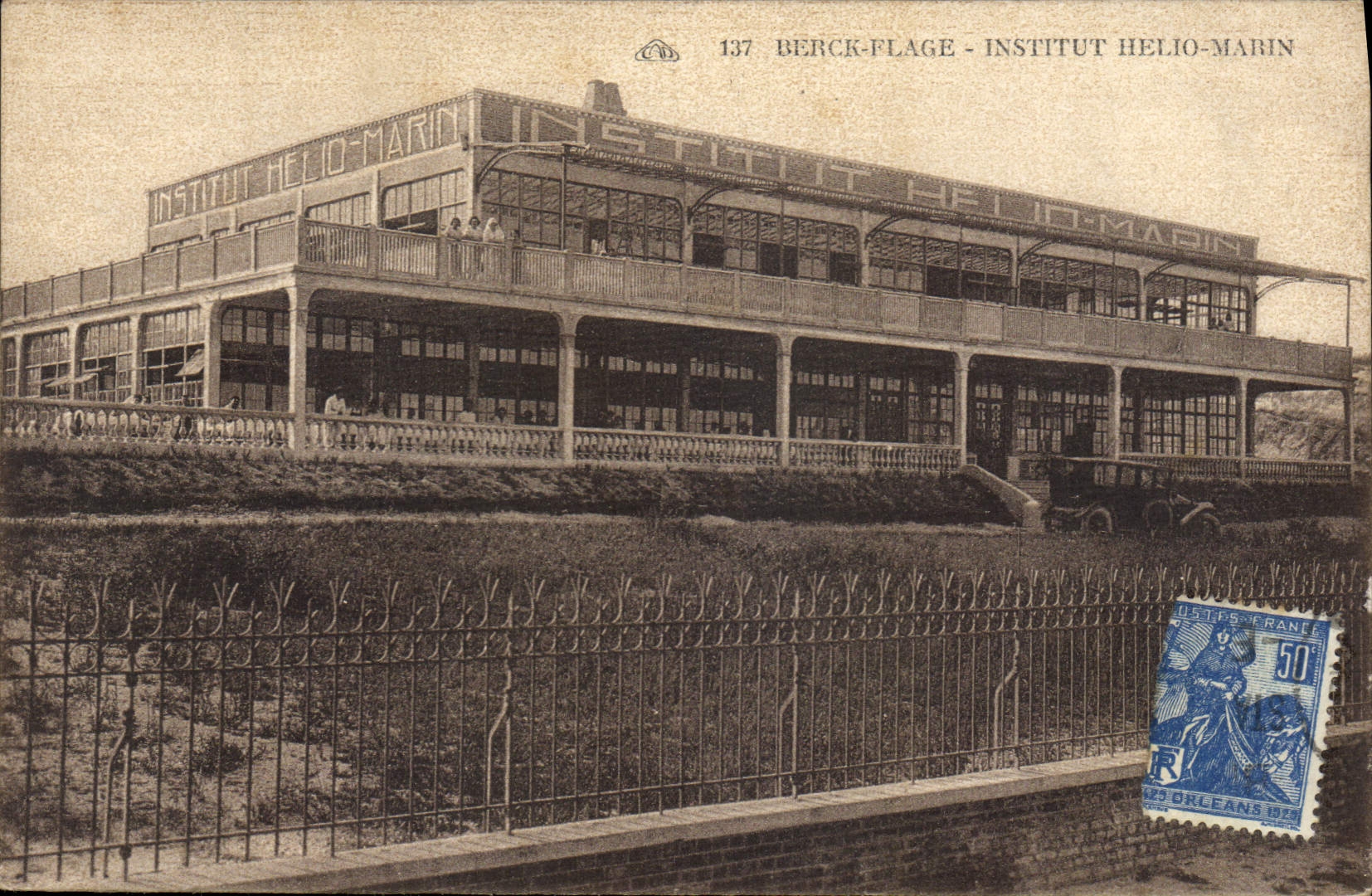 Berck-Plage - Institut Hélio-Marin — éditeur inconnu, n° 137