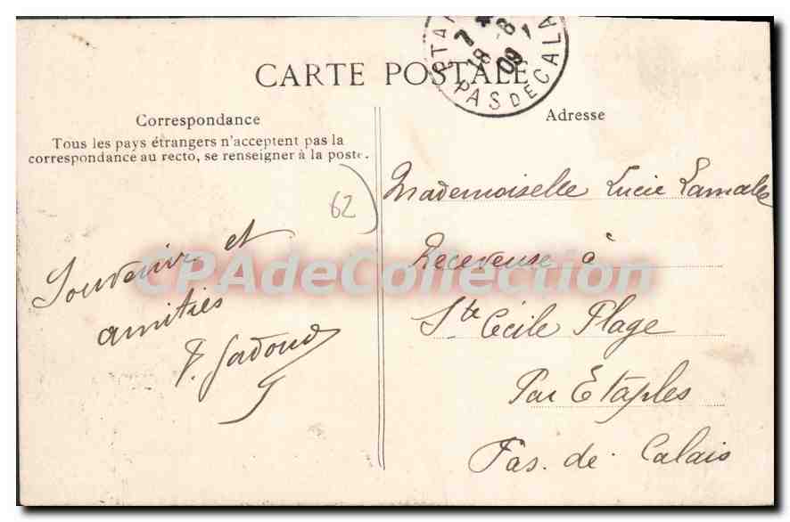 Berck-Plage — Vue de l'Hôpital Saint-François de Sales — Éditeur : CPAPhile — Reverso