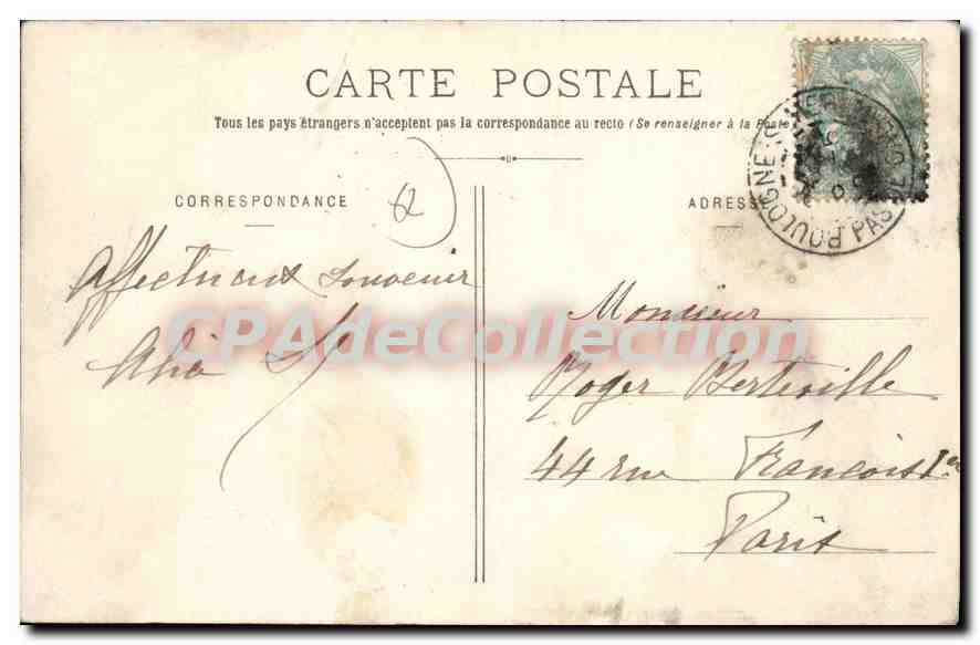 Boulogne-sur-Mer — Le bout de la Plage — L. D., B., 190. — CPAdeCollection — Reverso