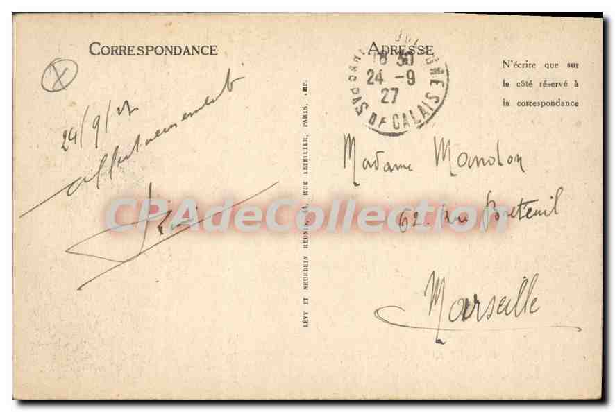 Boulogne-sur-Mer — Le Calvaire et Panorama — LL — Verso