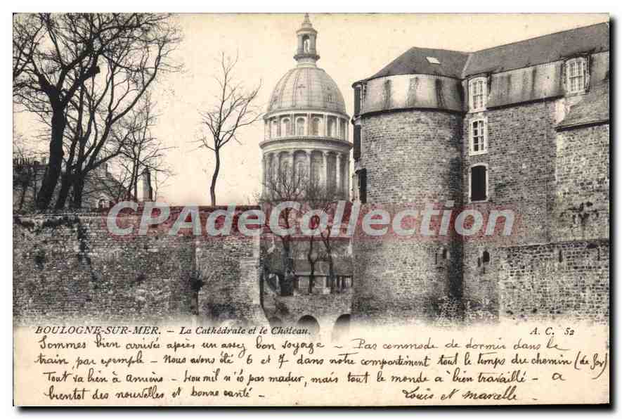 Boulogne-sur-Mer — La Cathédrale et le Château — A.C. 52