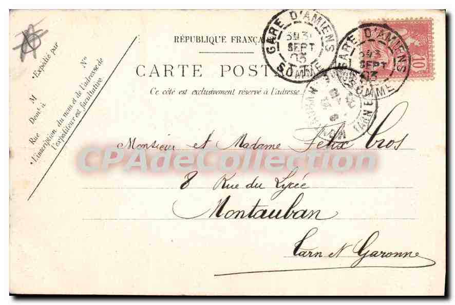 Boulogne-sur-Mer — La Cathédrale et le Château — A.C. 52 — Reverso