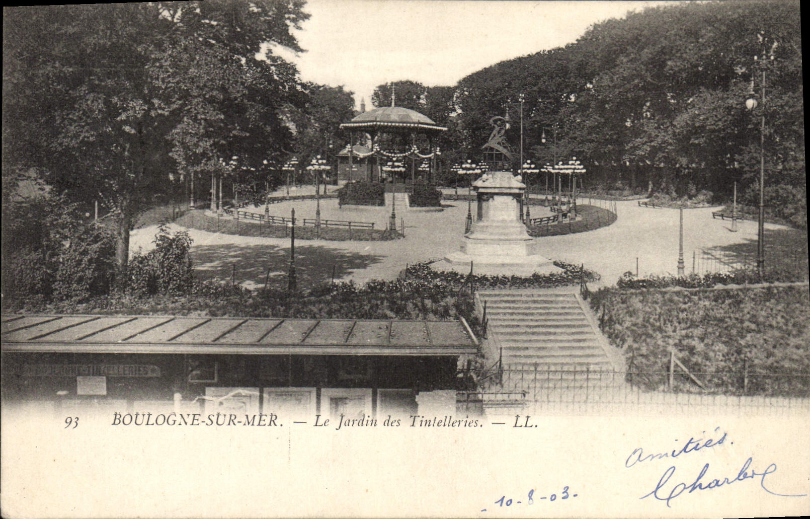 Boulogne-sur-Mer — Le Jardin des Tintelleries — LL.