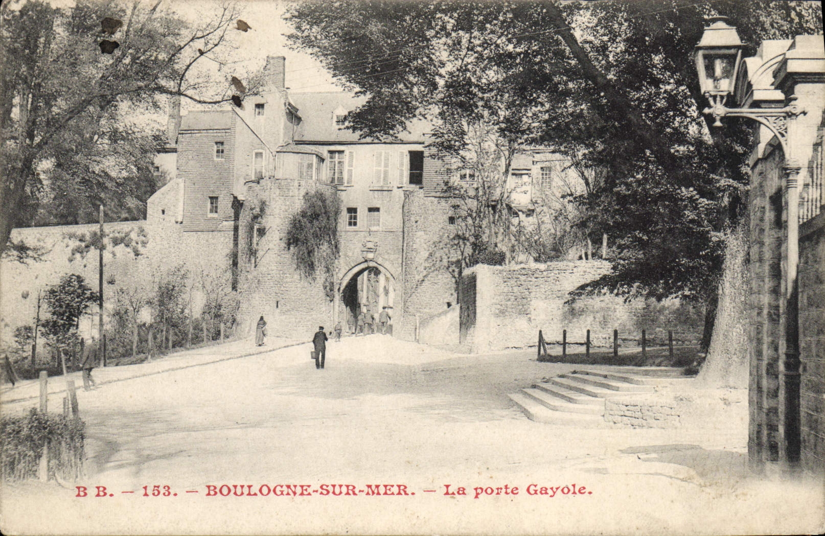 CPA Boulogne Sur Mer  La Porte Gayole
