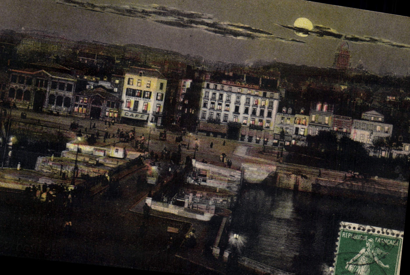 Boulogne-sur-Mer — Le Pont Marguet et les Quais — LL