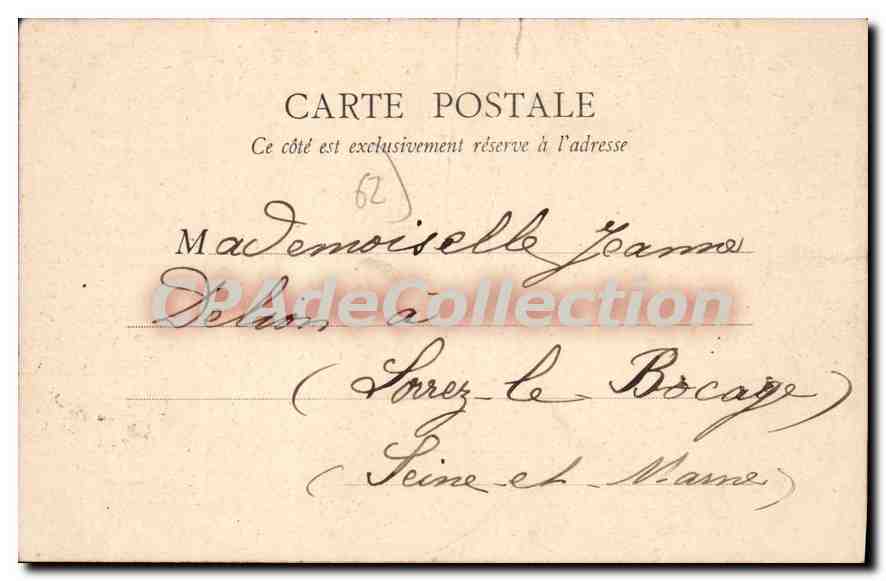 Boulogne-sur-Mer — Aux Enfants de Boulogne morts pour la Patrie — éditeur B. F. Paris — Achterkant