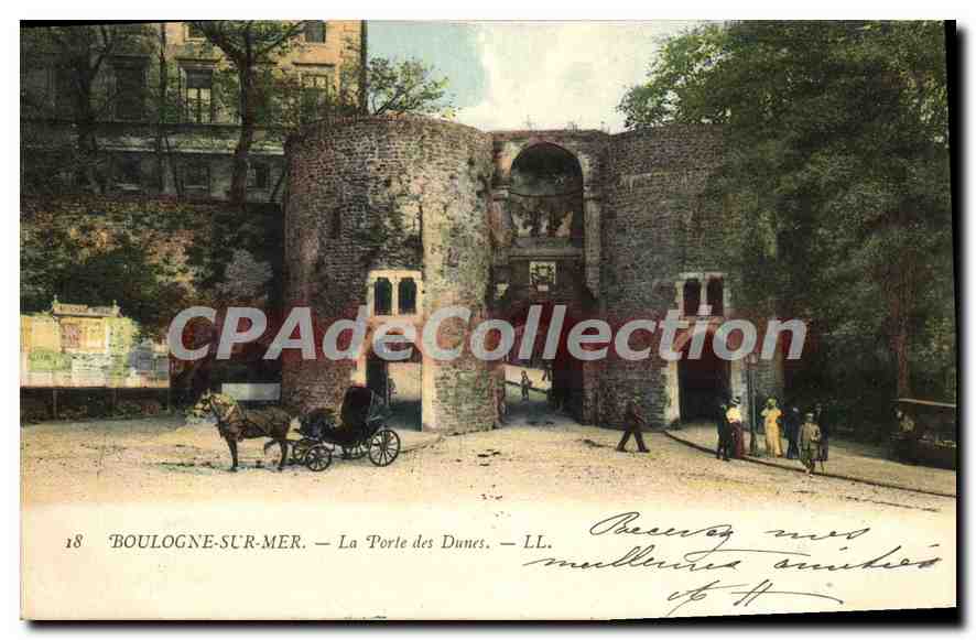 BOULOGNE-SUR-MER — La Porte des Dunes — LL. n°18