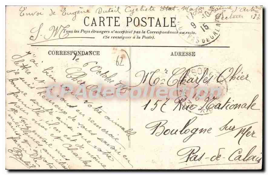 Boulogne-sur-Mer — General View of the Port — LL. n°8 — Back