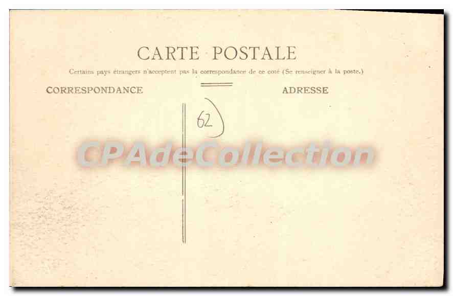 Boulogne-sur-Mer — La Halle aux poissons — Éditeur : Edward Jenner — Rückseite
