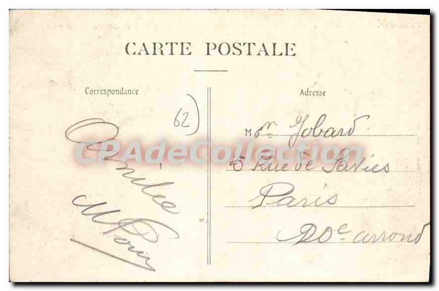 Boulogne-sur-Mer — Hotel du Pavillon Impérial y la Digue Ste-Beuve — Editado por Stévenard — Reverso