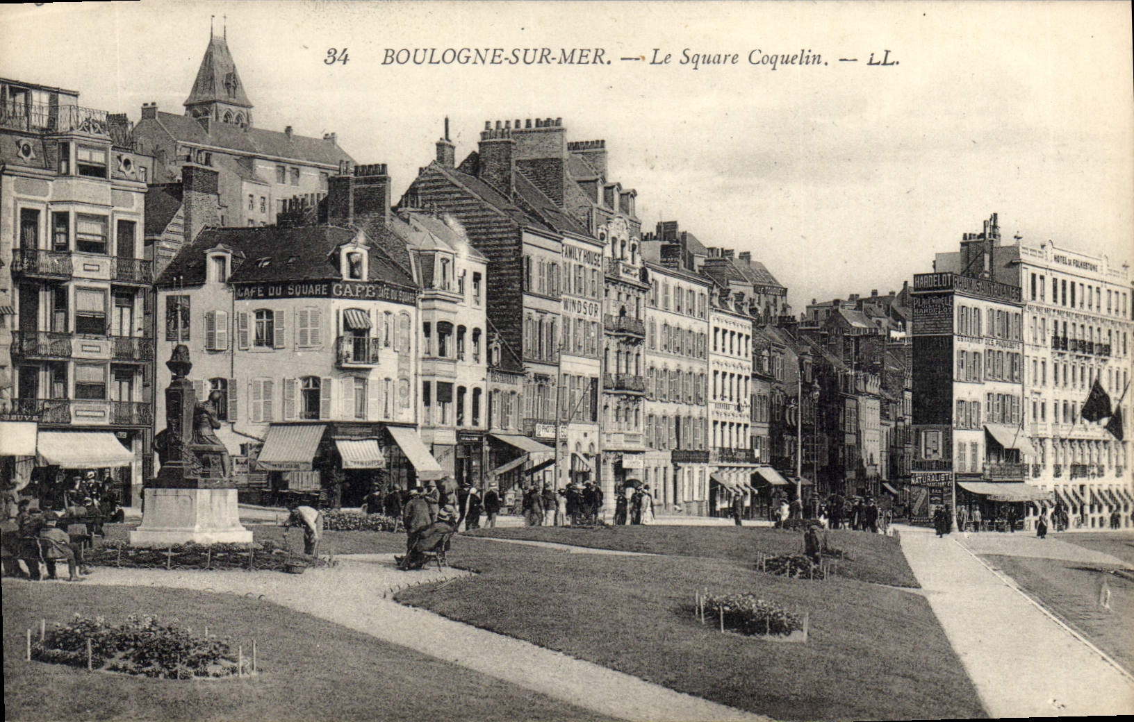 Boulogne-sur-Mer — Le Square Coquelin — LL.