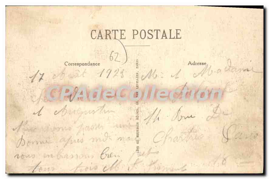 Boulogne-sur-Mer — Le Pont Marguet et les Quais — LL — Achterkant