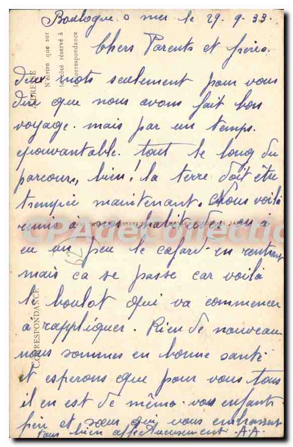 Boulogne-sur-Mer — La Nouvelle Halle aux Poissons — LL, n° 175 — Achterkant