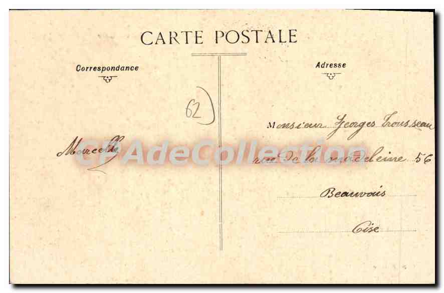 Boulogne-sur-Mer — Pont de la Liane et la Grande Gare — éditeur inconnu, n° 110 — Reverso