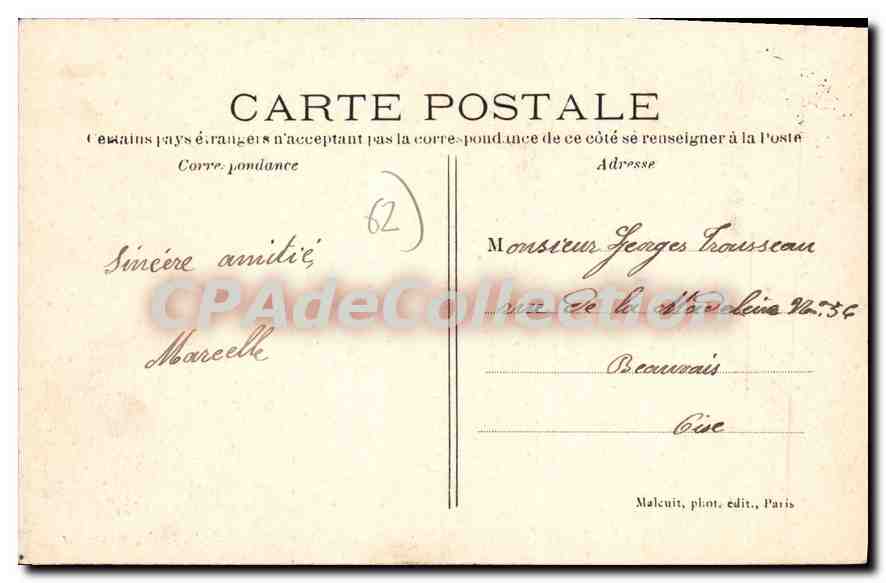 Boulogne-sur-Mer — La Plage et le boulevard Sainte-Beuve — J. D. Boulogne-sur-Mer — Reverso