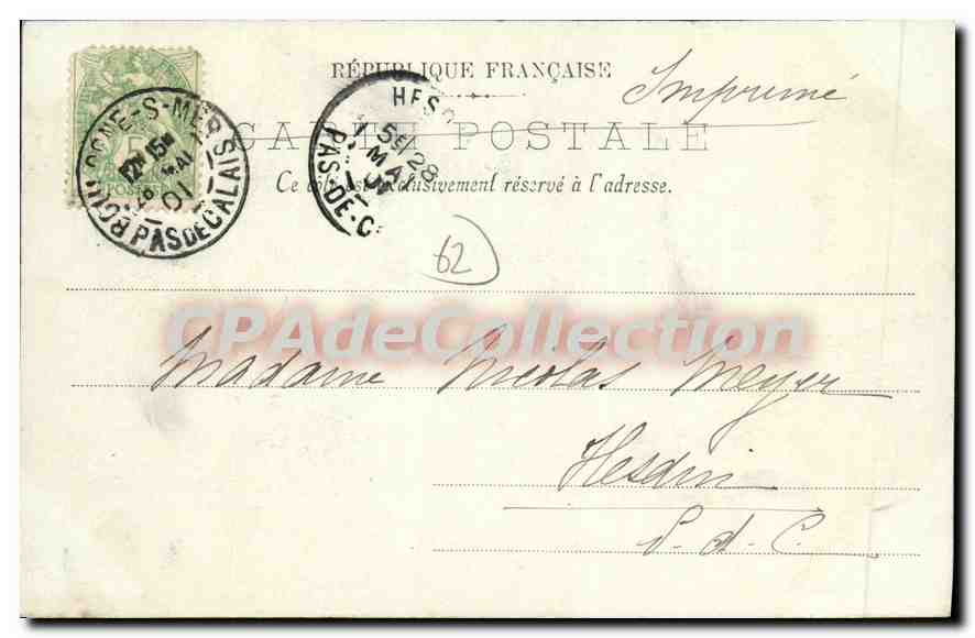 Boulogne-sur-Mer — Il Casinò, la spiaggia e le dighe — LL — Verso