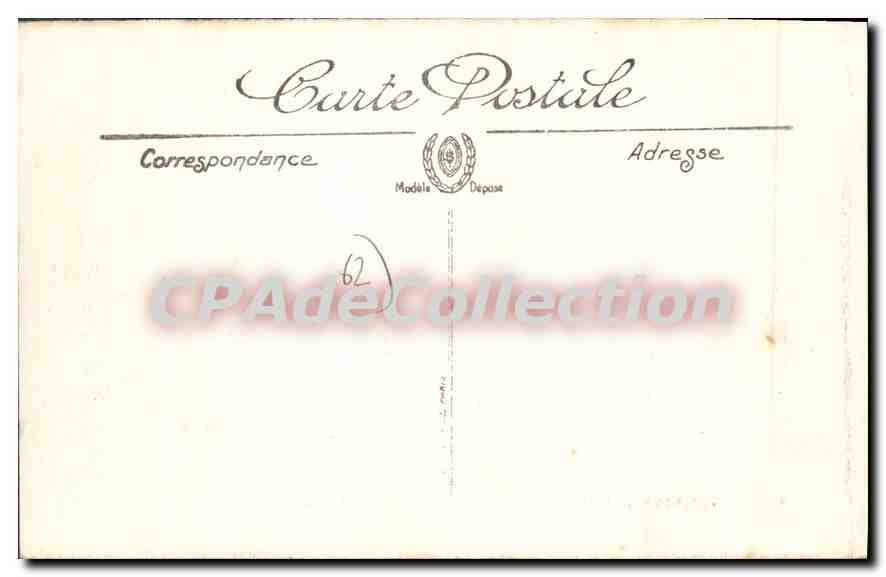 Bollogne-sur-Mer — Vue générale de la Plage — LL. — N° 129 — Reverso