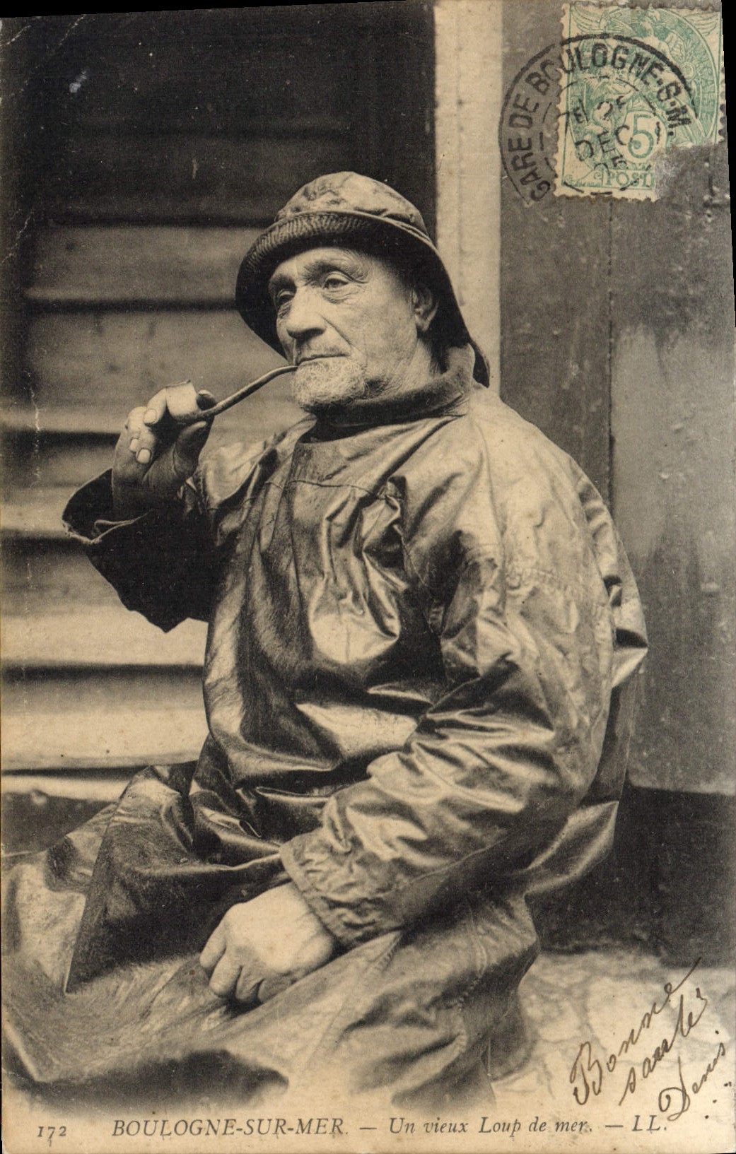 Boulogne-sur-Mer — Un vieux Loup de mer — LL. n°172