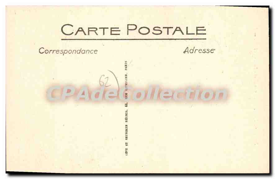 Calais — Le Canal et l'Hôtel-de-Ville — LL — Rückseite