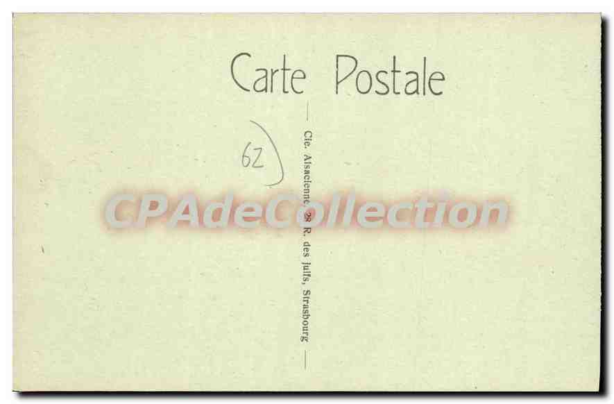 CPA Hardelot Plage La Digue Promenade — Rückseite