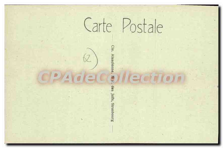 CPA Hardelot Plage Types De Villas — Back