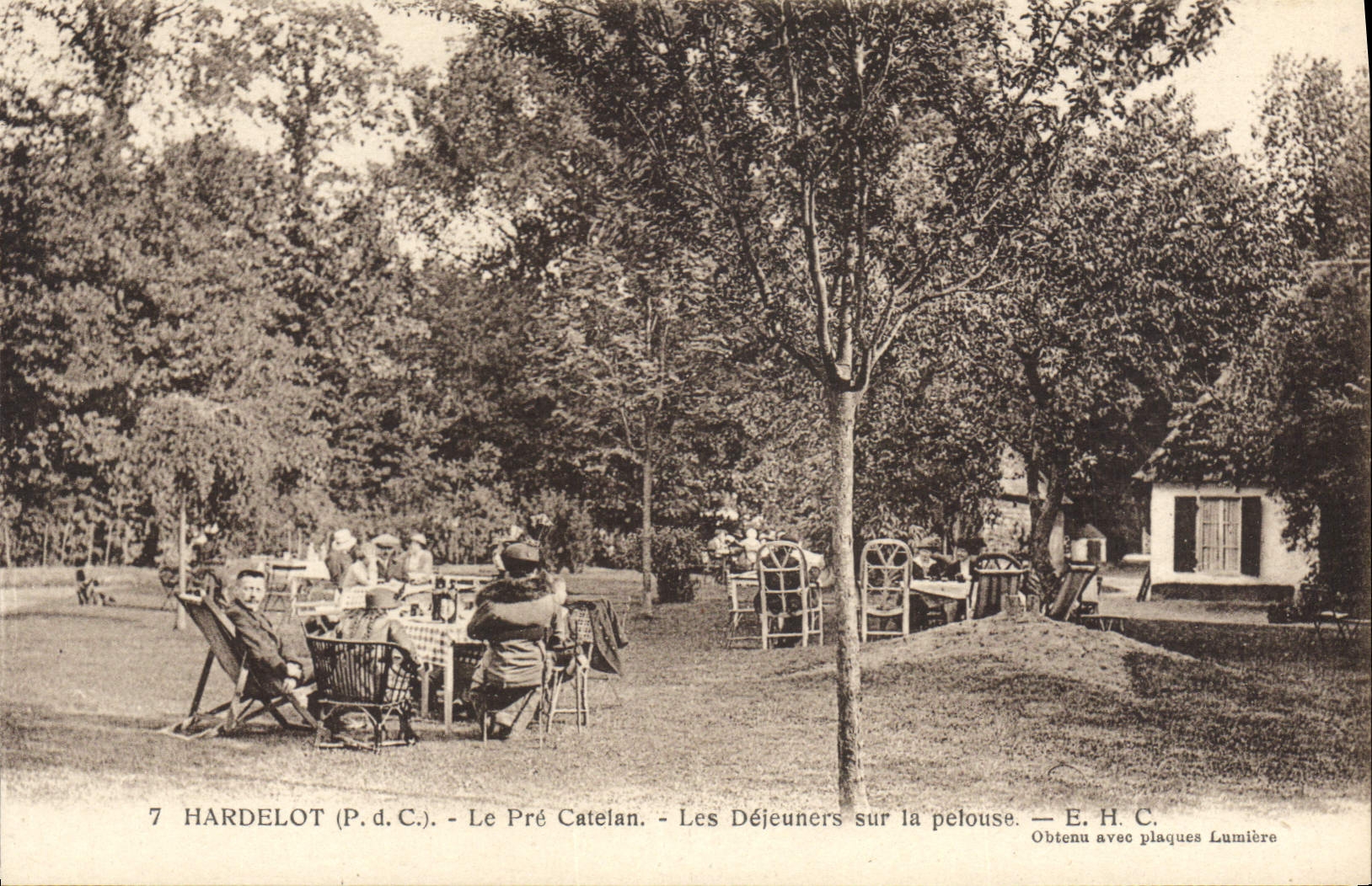 CPA Hardelot Plage le Pre Catelan Les Dejeuners