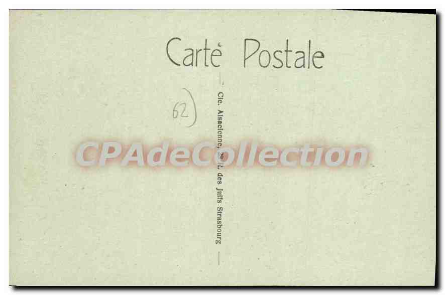 CPA Hardelot Le Premier Depart du golf — Rückseite