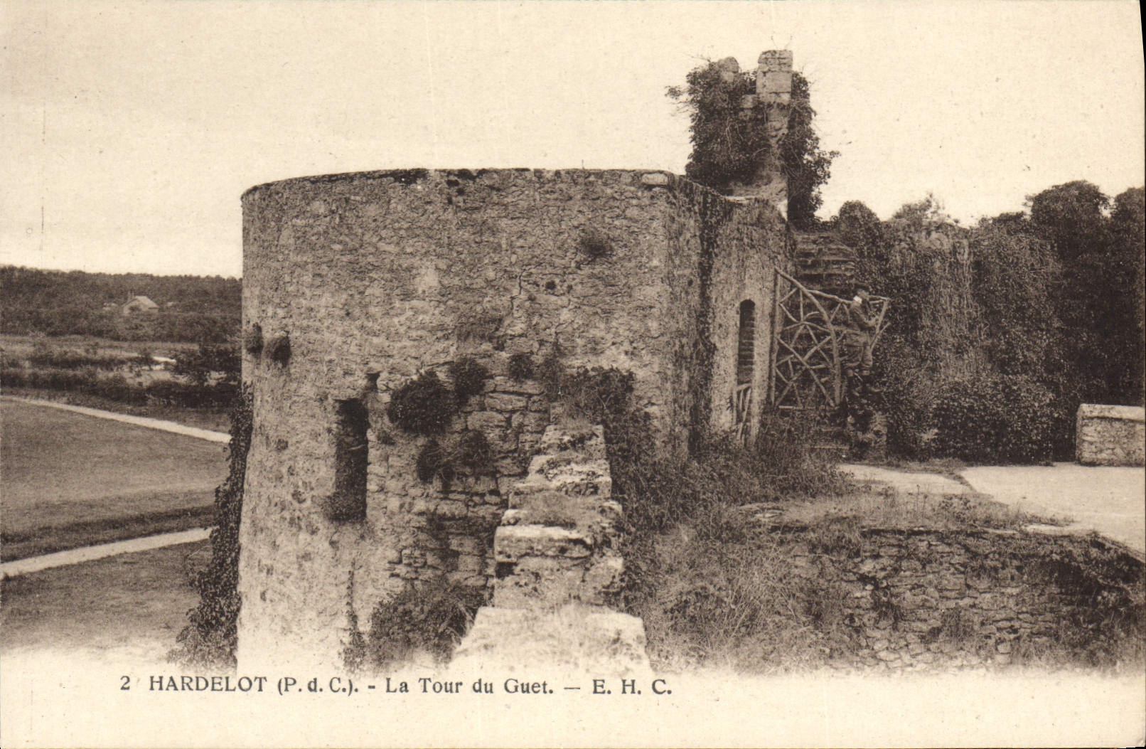 CPA Hardelot La Tour Du Guet