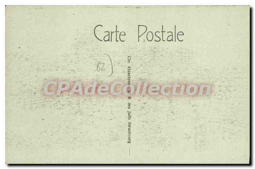 CPA Hardelot La Tour Du Guet — Rückseite