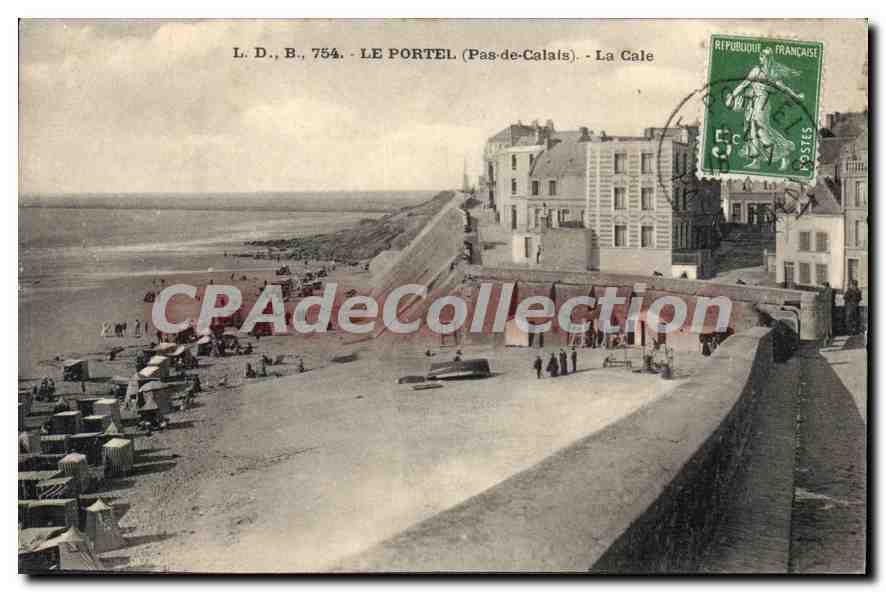 CPA Le Portel La Cale