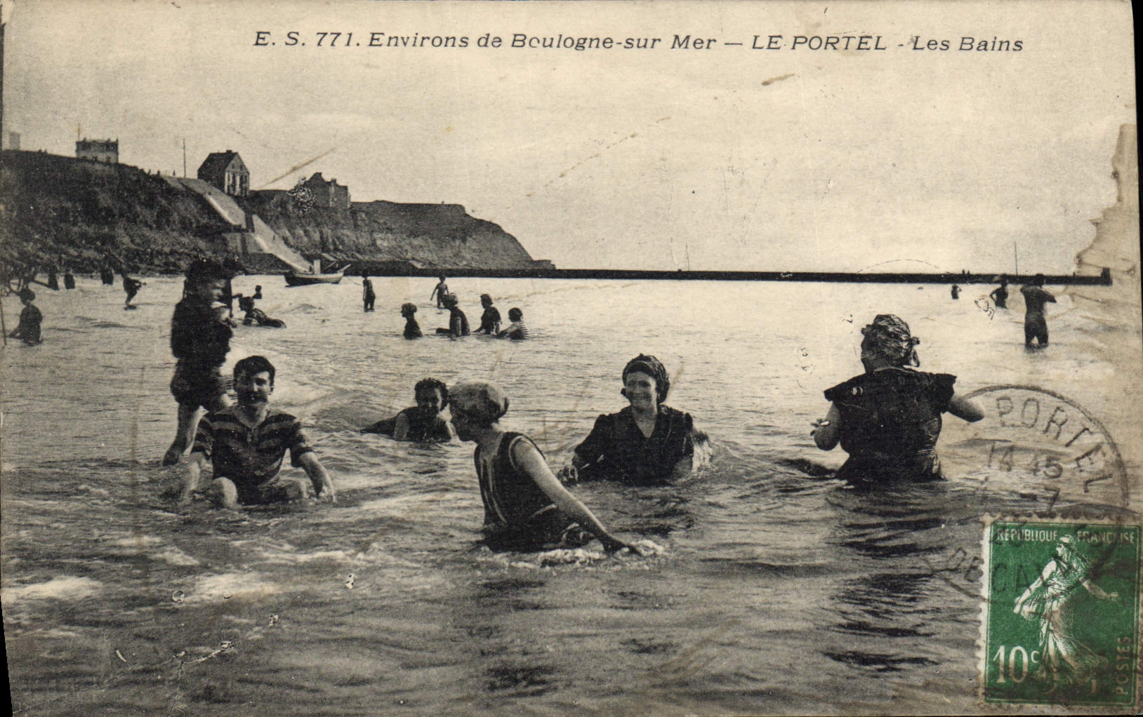 CPA Le Portel Les Bains Boulogne Sur Mer