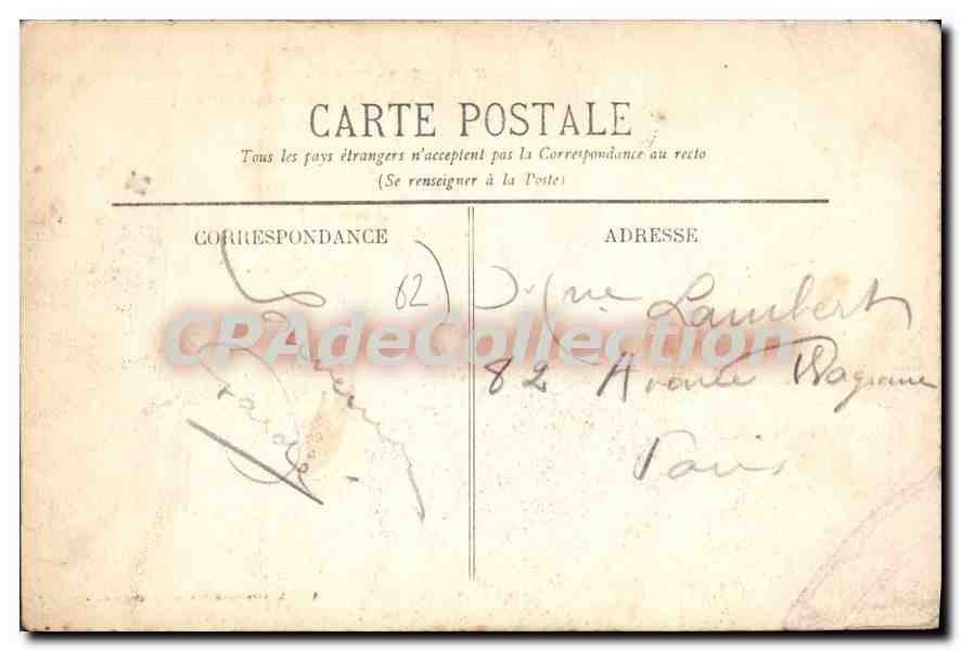 CPA Le Portel Declin Du Jour — Verso