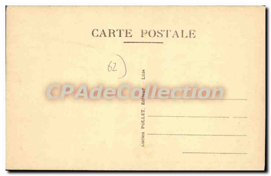 CPA Le Portel La Plage Et Les Jeux — Rückseite