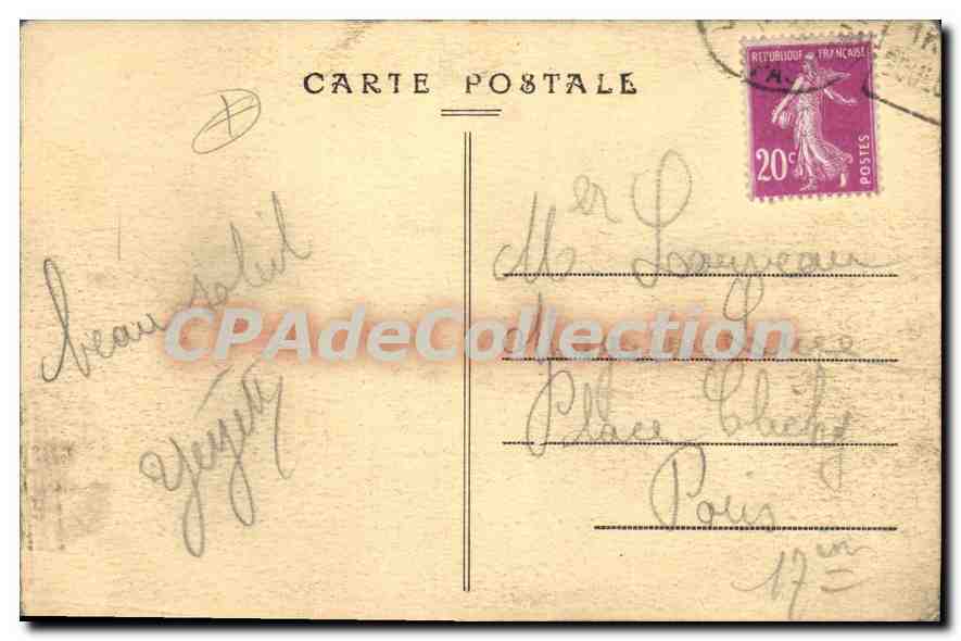 CAP Le Portel L'Hotel Des Bains Et Belle Vue — Verso