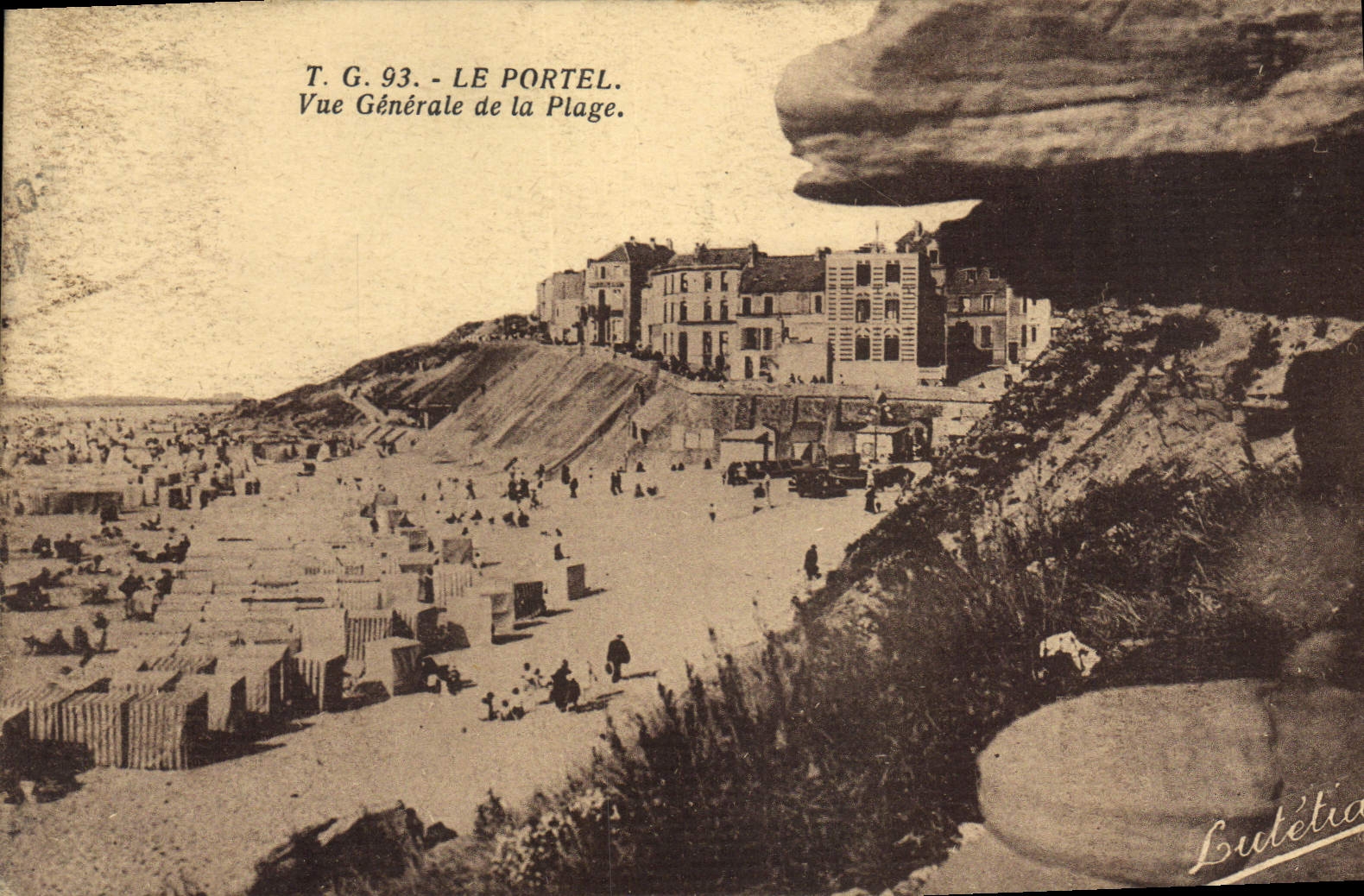 CAP Le Portel Vue Generale De La Plage