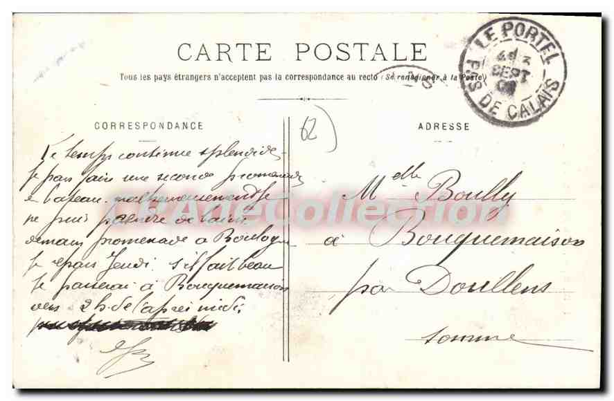 CAP Le Portel Le Calvaire Des Marins — Rückseite
