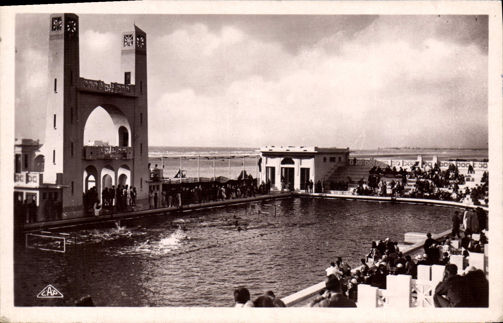 CPA Le Touquet Paris Plage La Piscine Marine