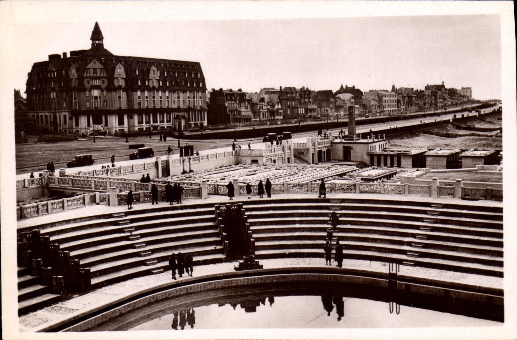 Le Touquet-Paris-Plage — Die größte Schwimmbecken Europas — André BÉRARD Architekt - CLAVIER Auftragnehmer LL