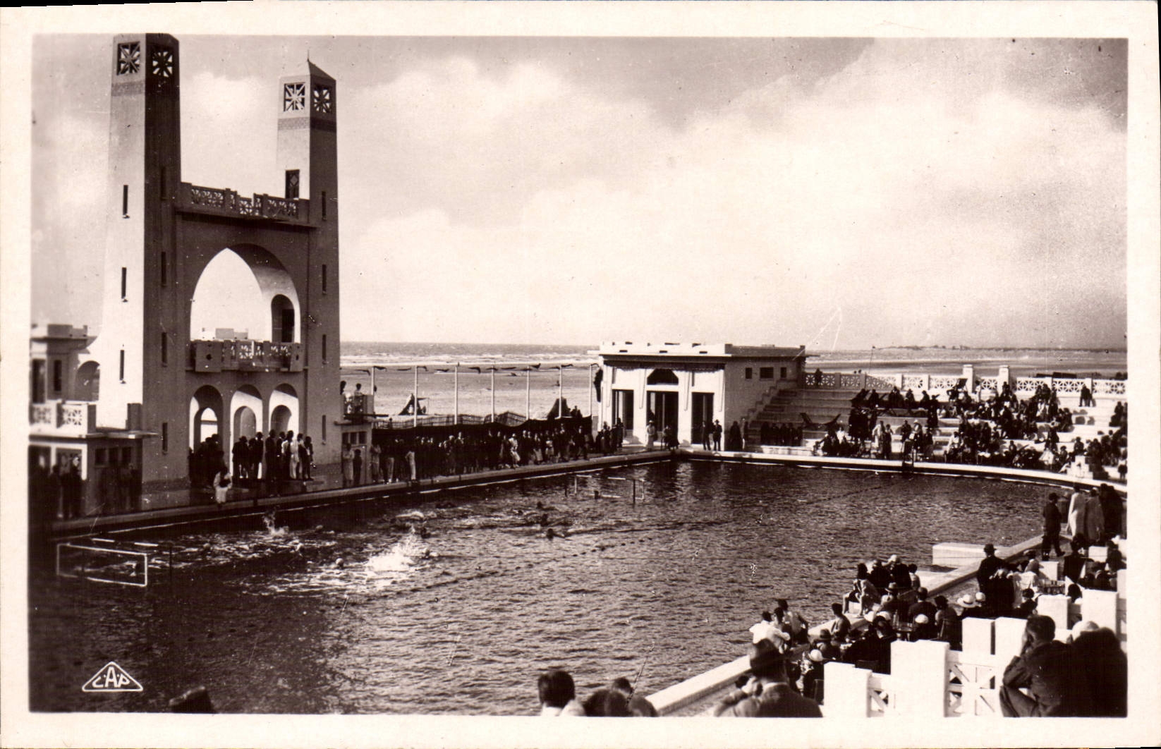 La Piscine Marine à Paris-Plage — éditeur CAA, n° 62