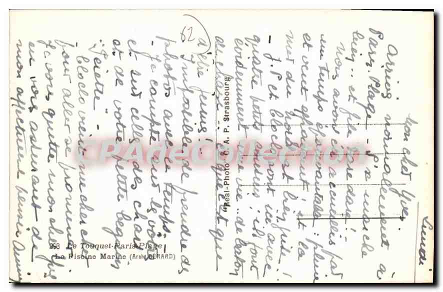 La Piscine Marine à Paris-Plage — éditeur CAA, n° 62 — Reverso