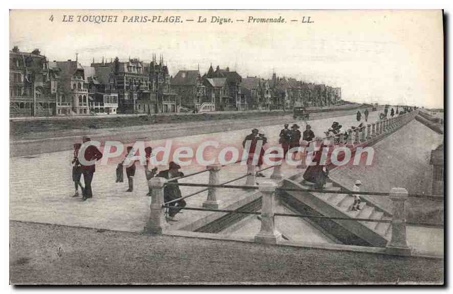 Le Touquet-Paris-Plage — La Digue — Promenade — LL.